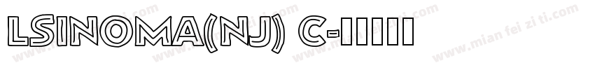 lsinoma(nj) c字体转换